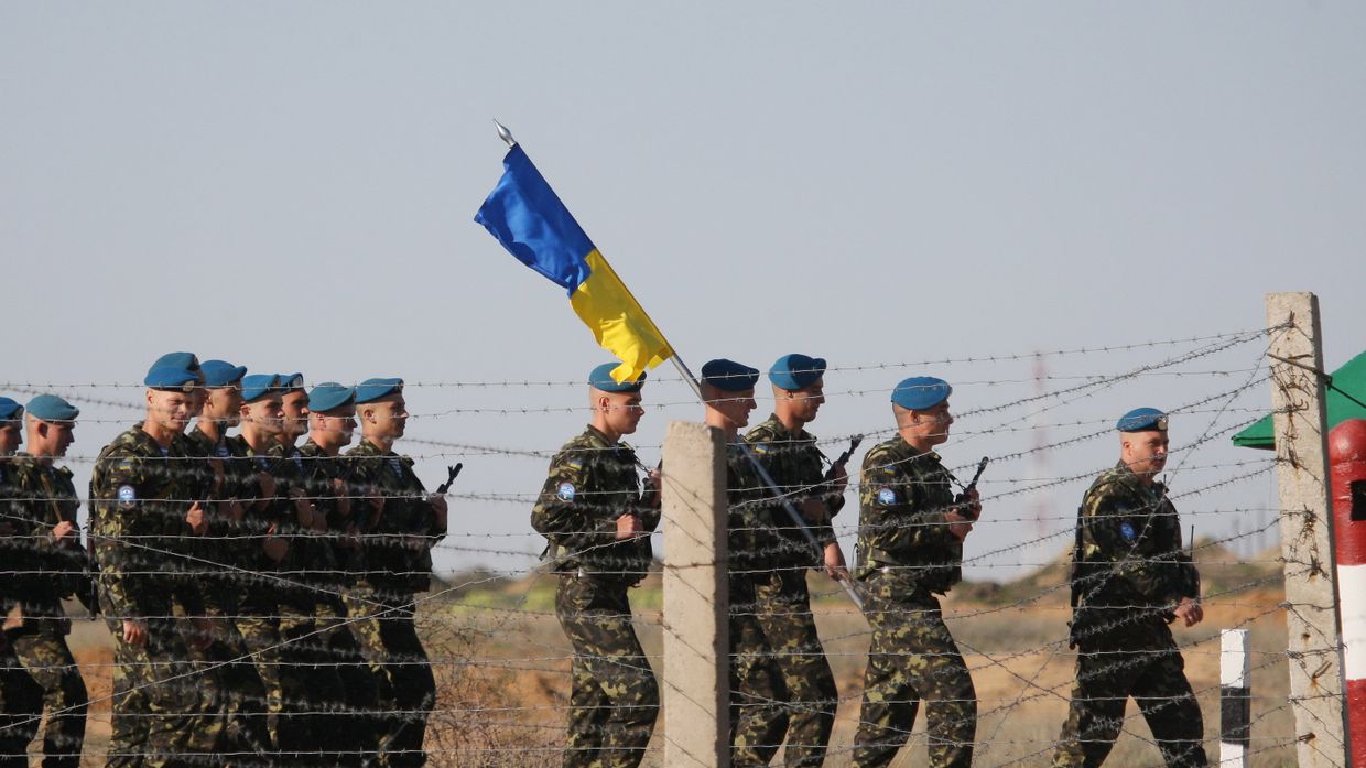 Украинские десантники