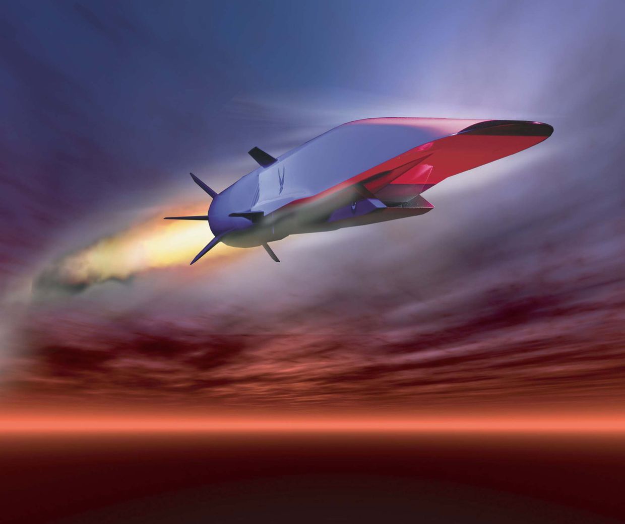Разрабатываемая в США гиперзвуковая крылатая ракета X-51A Waverider