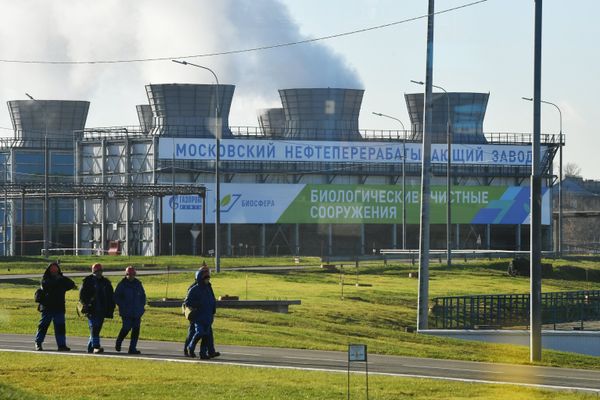 Очистные сооружения Биосфера Московского НПЗ