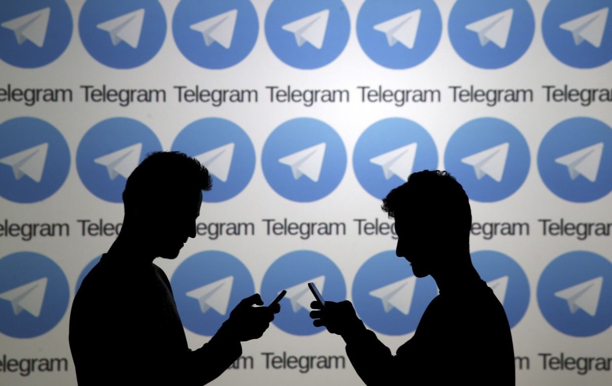 Логотип мессенджера Telegram