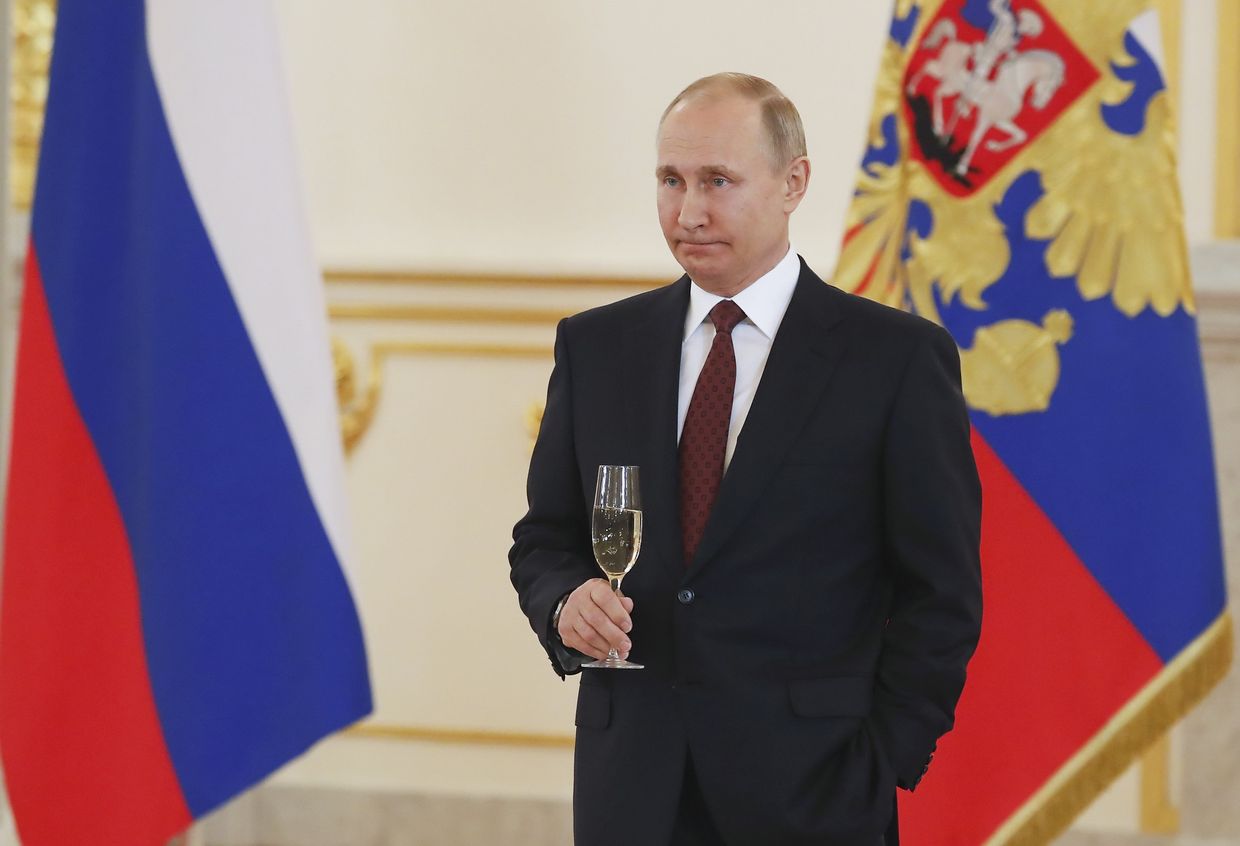 Президент России Владимир Путин в Кремле