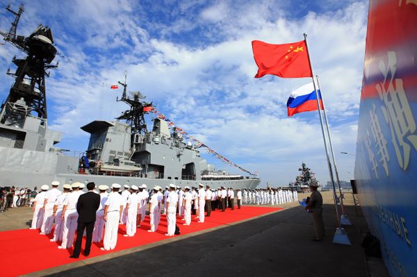 Российско-китайские учения Морское взаимодействие-2016