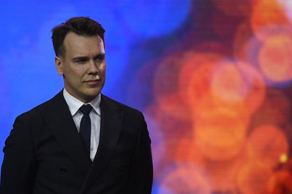 Журналист Михаил Зыгарь на XXXI церемонии вручения Национальной кинематографической премии «Ника» в «Вегас Сити Холле».