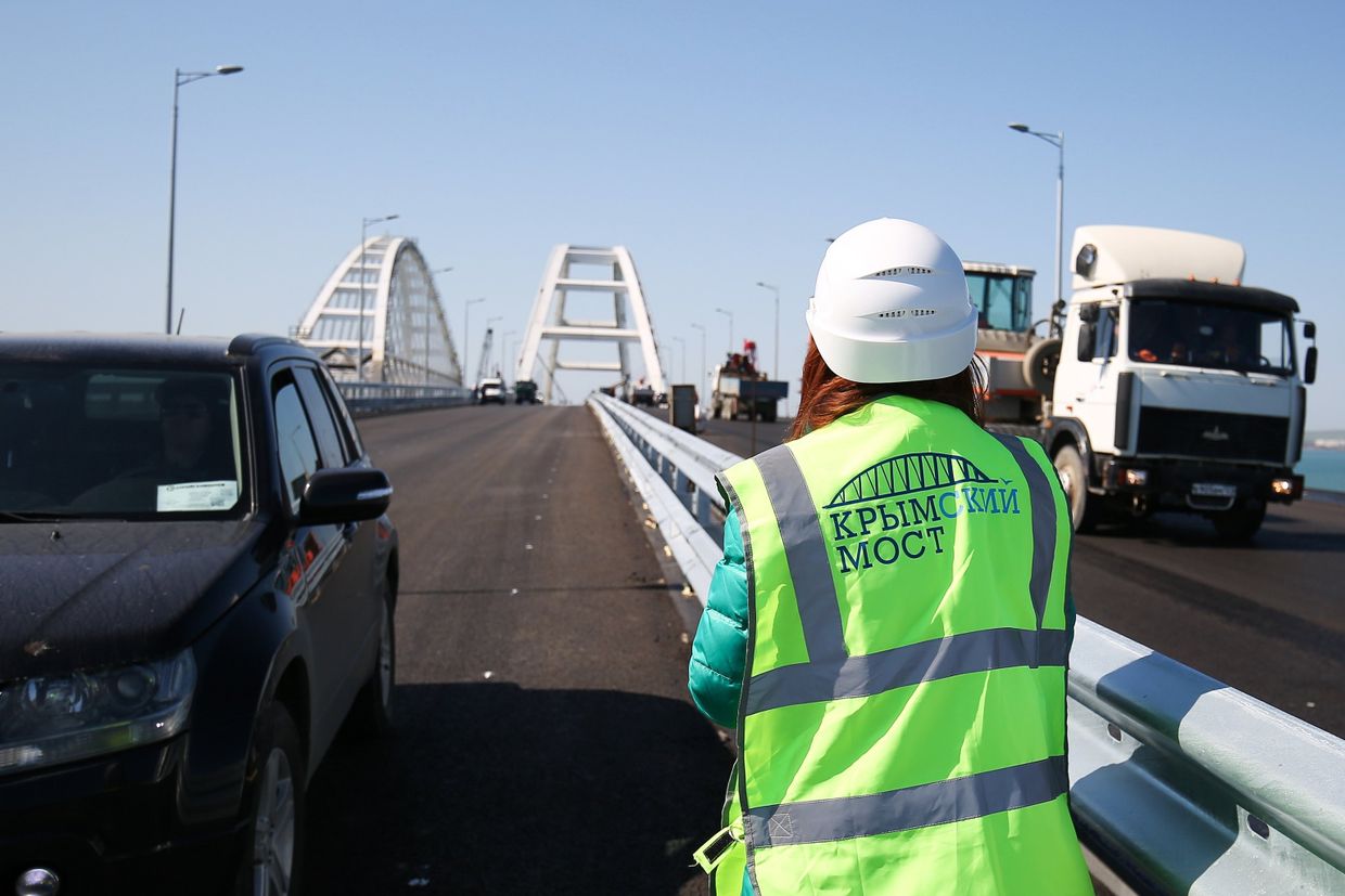 Строительство Крымского моста
