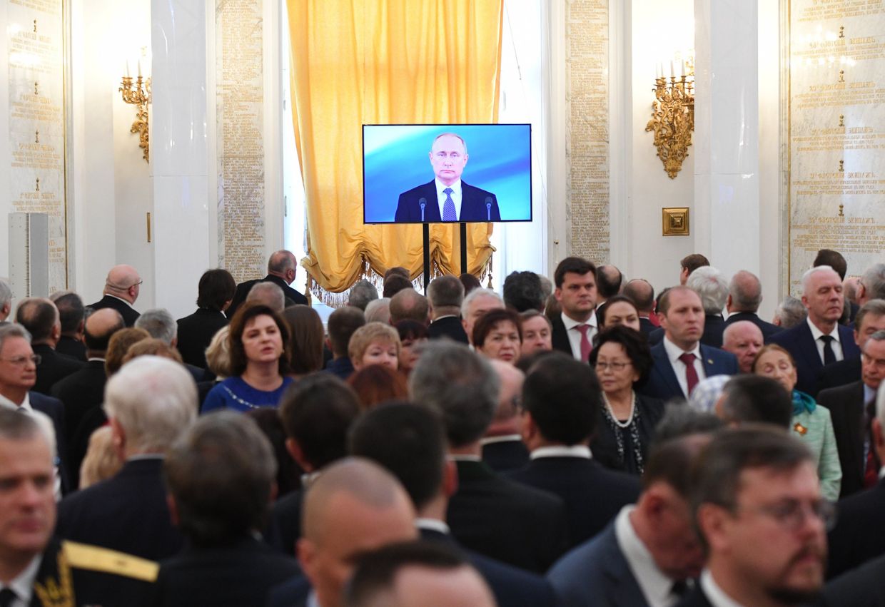 Инаугурация президента России Владимира Путина. 7 мая 2018