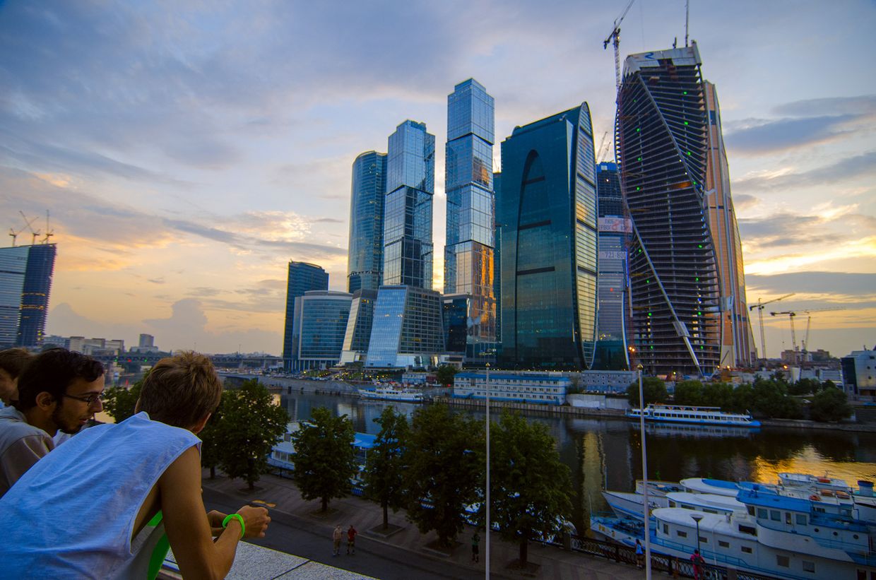 Вид на Москва-Сити