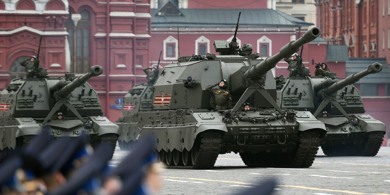 Генеральная репетиция парада Победы на Красной площади Генеральная репетиция парада Победы на Красной площади