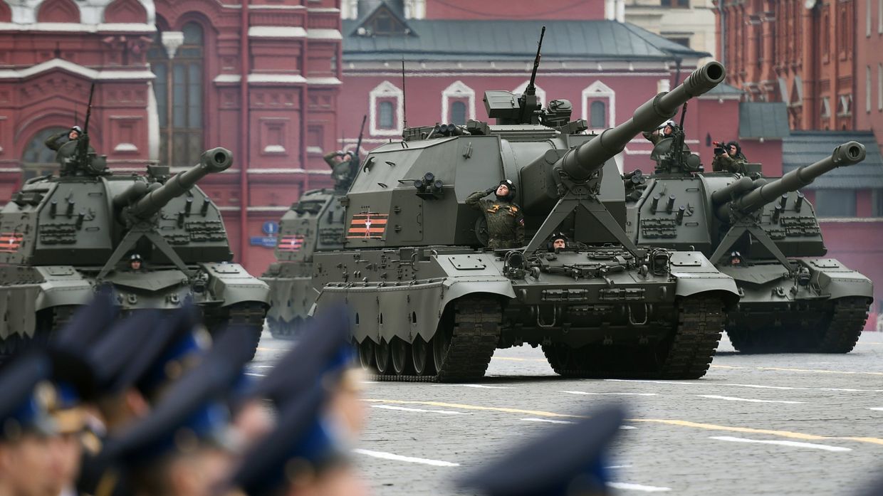 Генеральная репетиция парада Победы на Красной площади Генеральная репетиция парада Победы на Красной площади