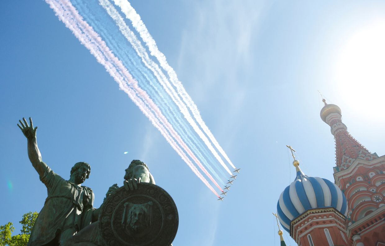 Самолеты Су-25 ВВС России
