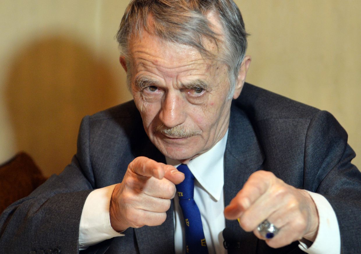 Украинский политик Мустафа Джемилев
