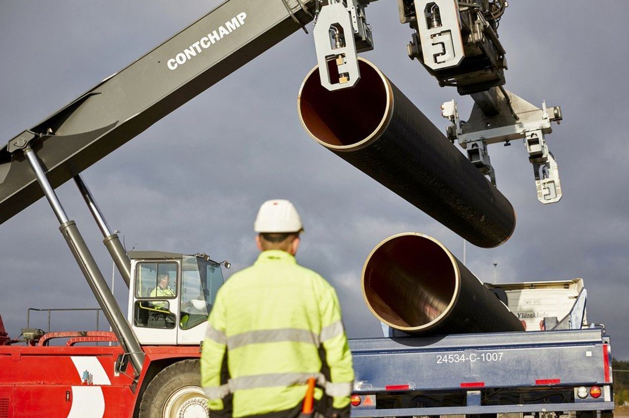 Трубы для строительства газопровода Северный поток - 2