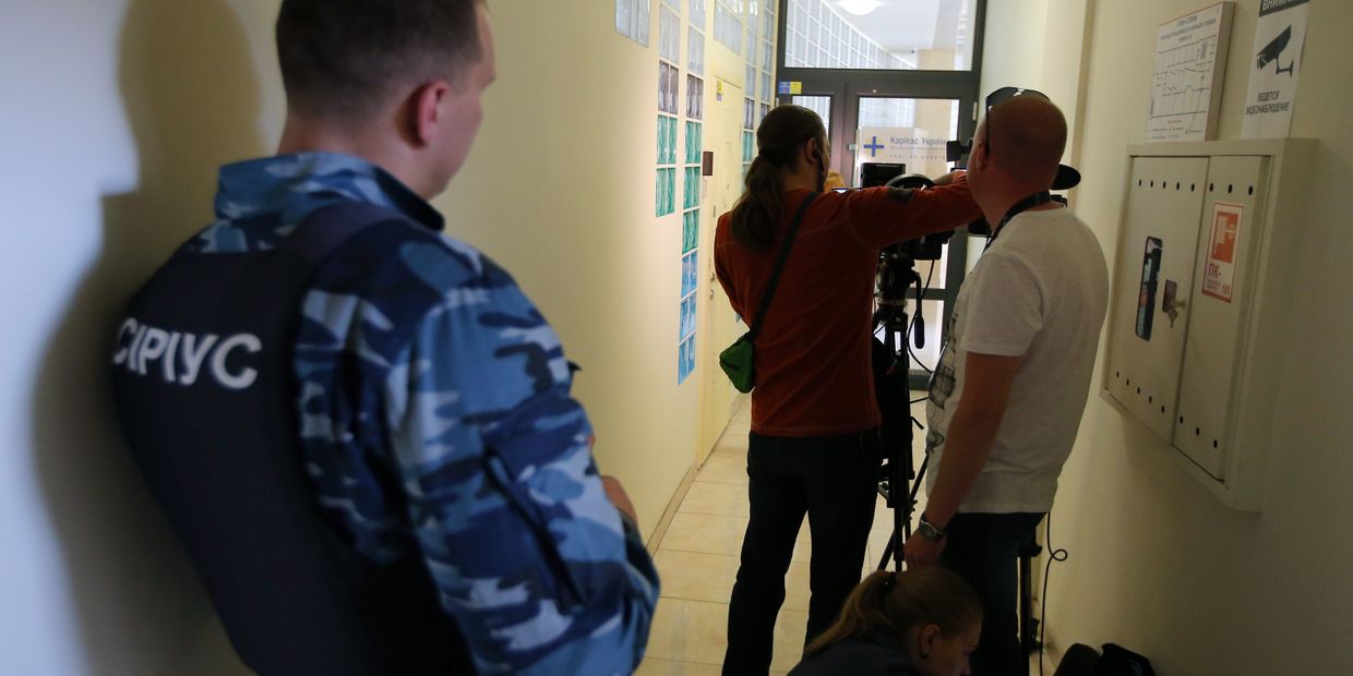 СБУ проводит обыск в офисе РИА Новости Украина