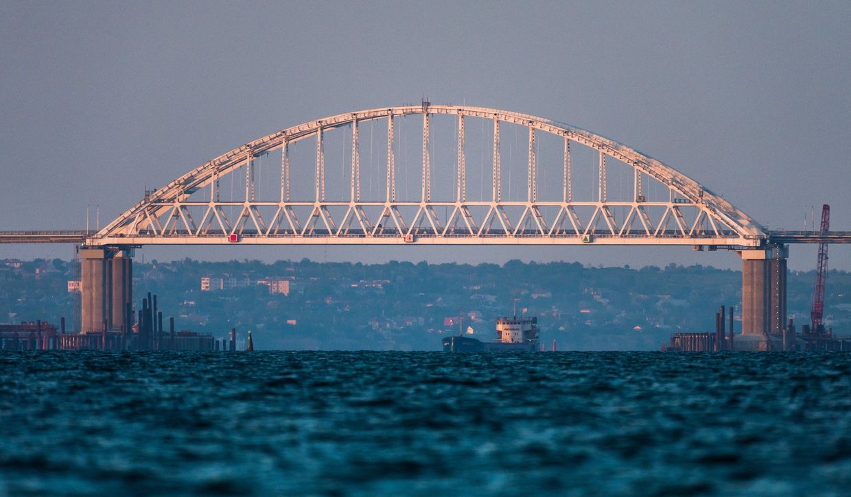 Крымский мост через Керченский пролив