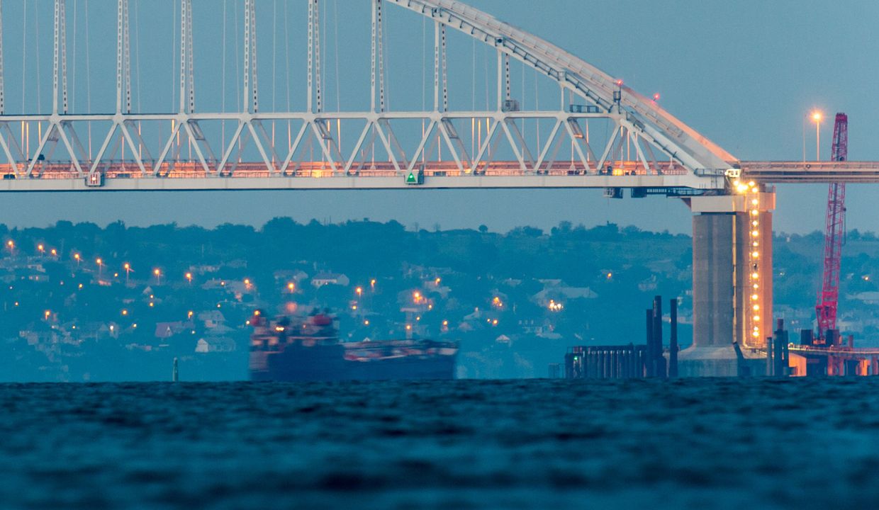 Крымский мост через Керченский пролив