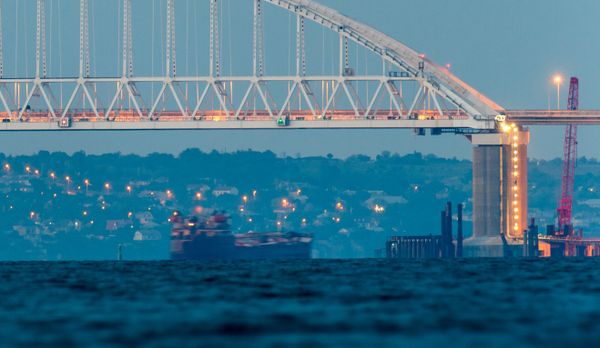 Крымский мост через Керченский пролив