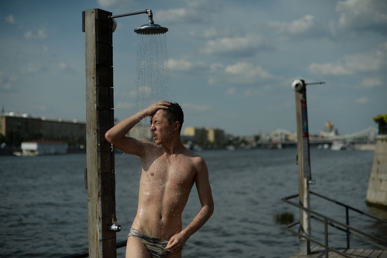 Жара в Москве
