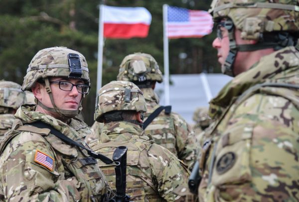 Американские военные в Польше