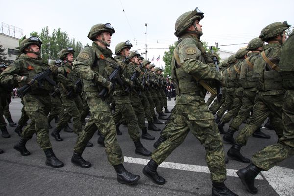 Празднование Дня Победы в Донбассе Празднование Дня Победы в Донбассе