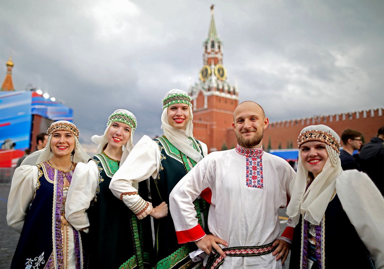 Праздничный концерт на Красной площади, посвященный Дню России