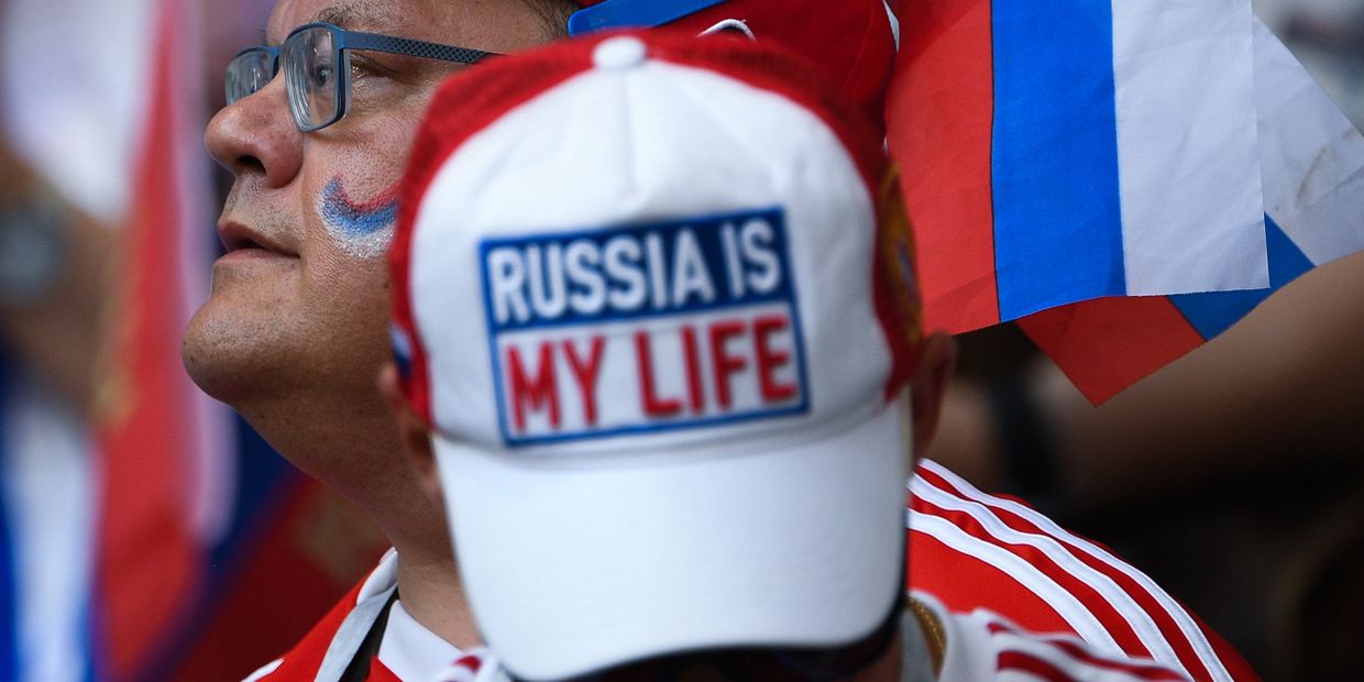 Болельщики перед матчем ЧМ-2018 по футболу между сборными Бразилии и Коста-Рики