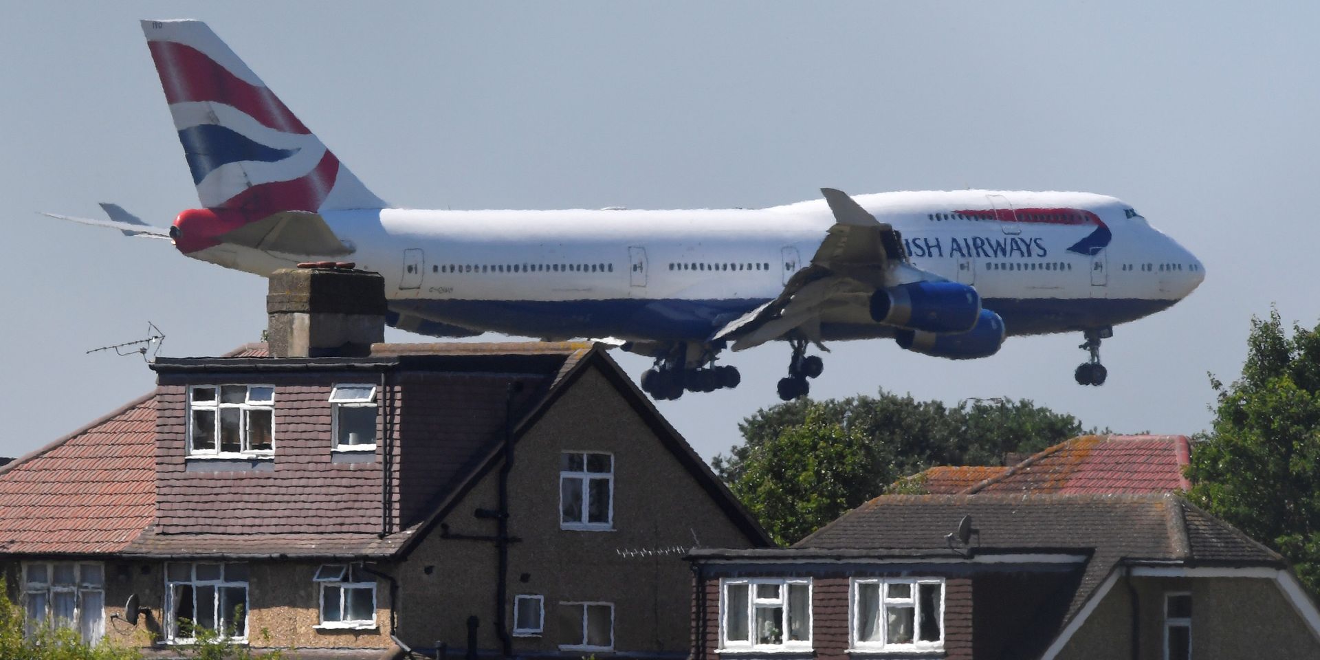 Самолет British Airways Boeing 747 приземляется в аэропорту Хитроу в Лондоне - ИноСМИ, 1920, 22.05.2026