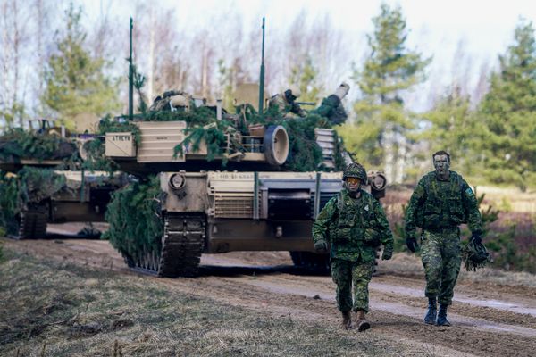 Военнослужащие Канады на военных учениях НАТО в Латвии