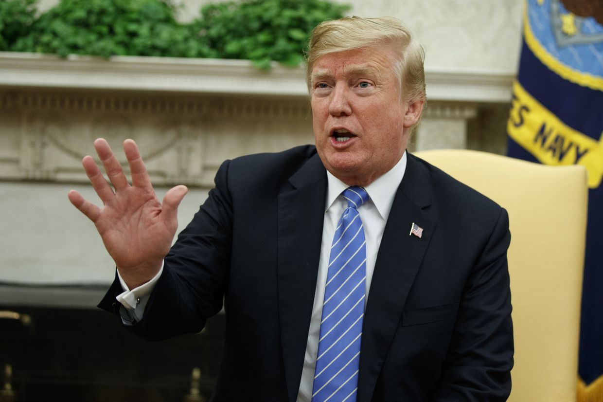2 июля 2018. Президент США Дональд Трамп