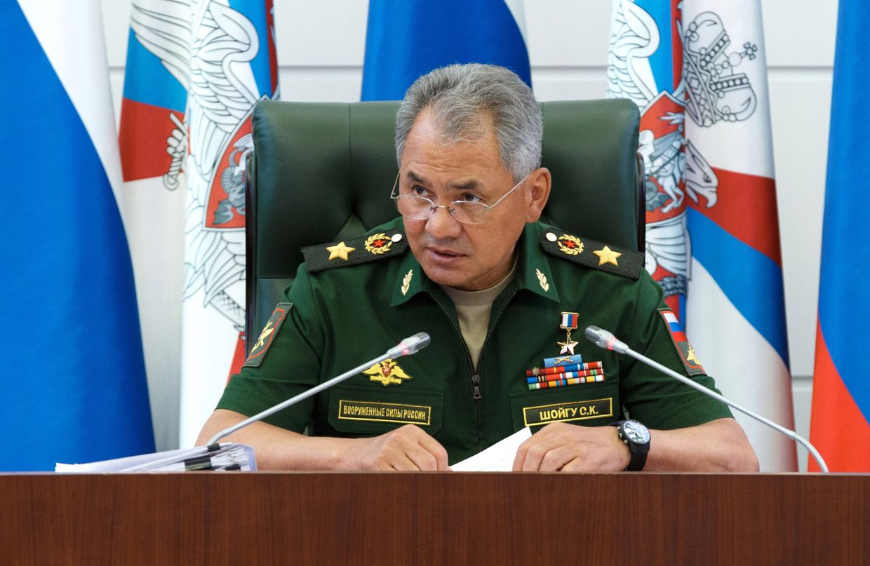 Министр обороны РФ Сергей Шойгу