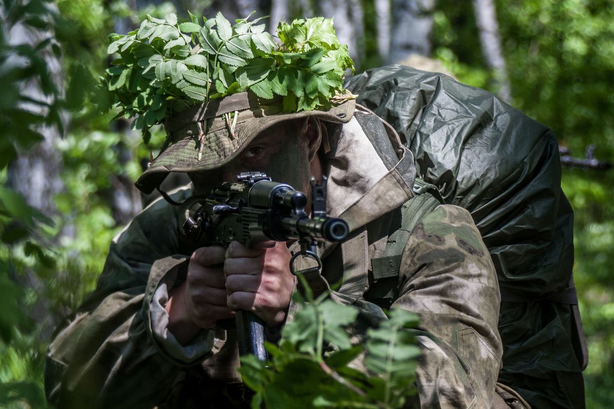 Военнослужащиq подразделения разведки