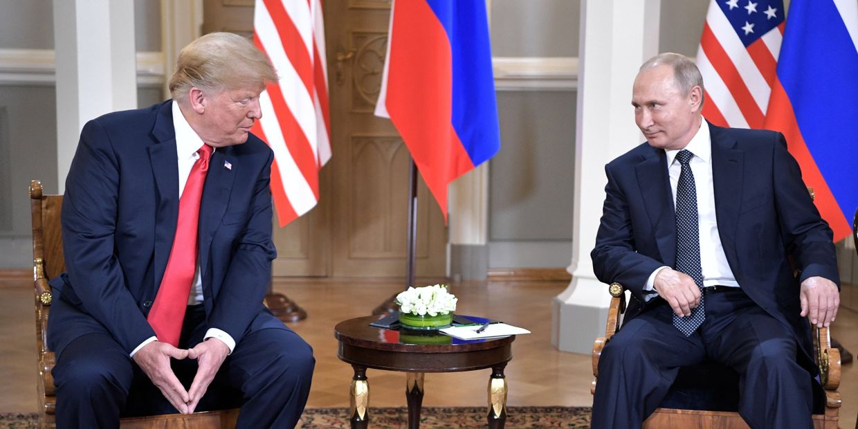 Встреча президента РФ Владимира Путина и президента США Дональда Трампа в Хельсинки. 16 июля 2018 Встреча президента РФ Владимира Путина и президента США Дональда Трампа в Хельсинки. 16 июля 2018