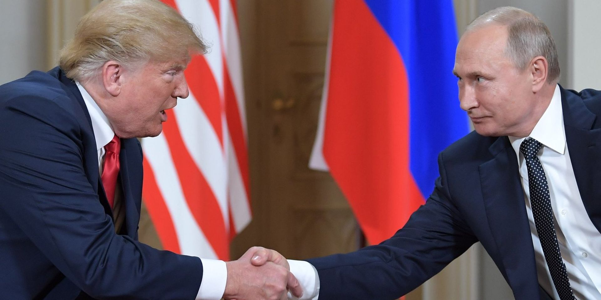 Встреча президента РФ Владимира Путина и президента США Дональда Трампа в Хельсинки. 16 июля 2018 - ИноСМИ, 1920, 25.04.2025