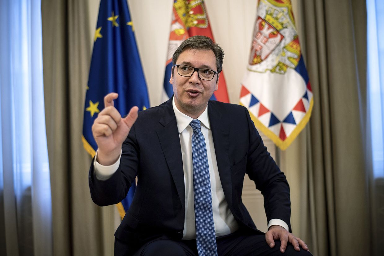 Президент Сербии Александр Вучич
