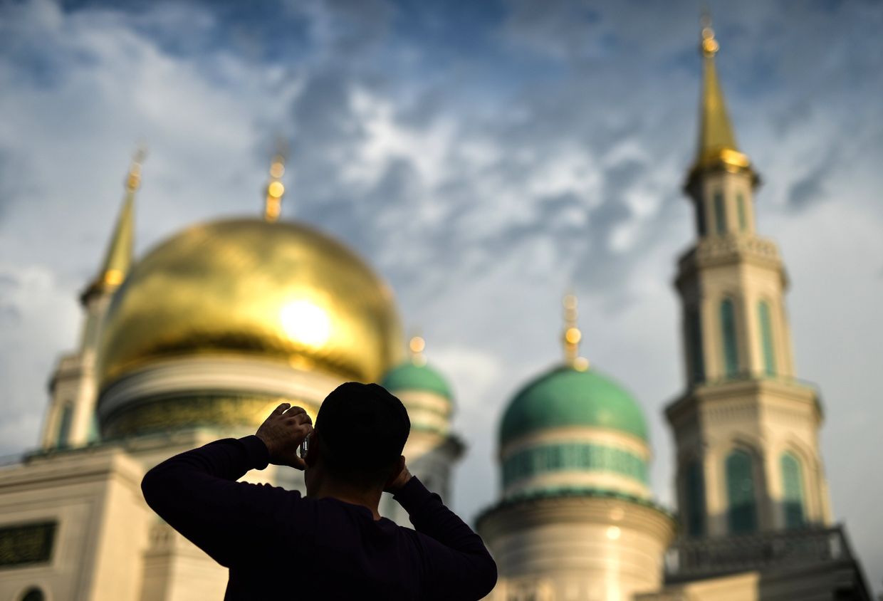 Праздник Курбан-Байрам в Московской Соборной мечети