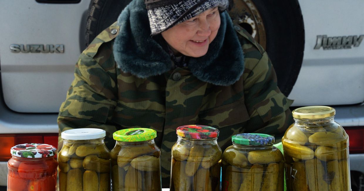 Продовольственная ярмарка во Владивостоке