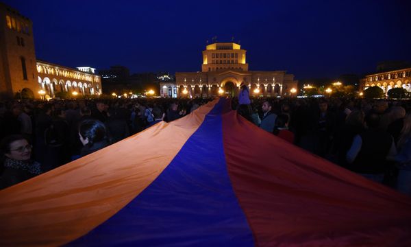 Акции протеста оппозиции в Ереване