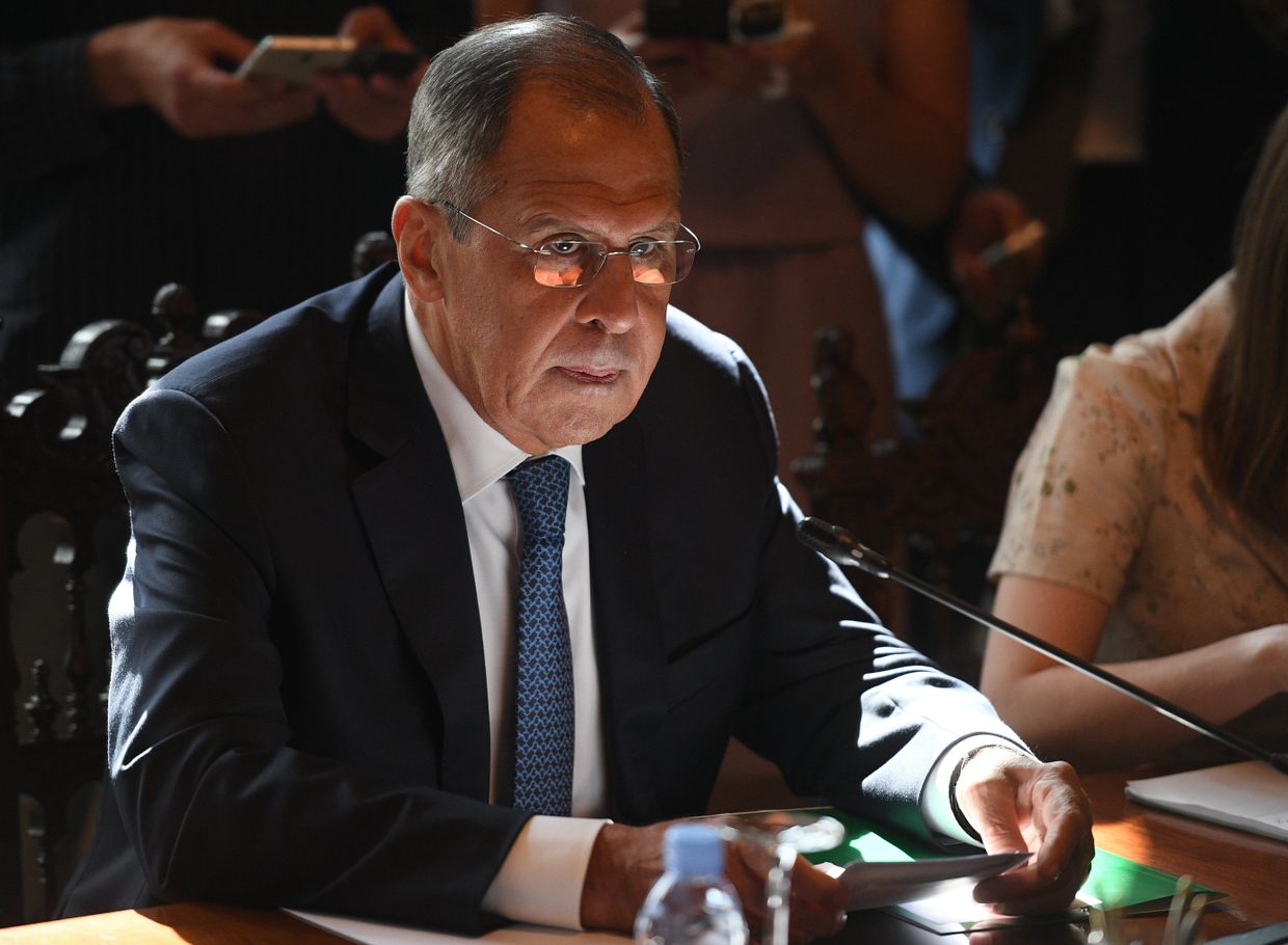 Министр иностранных дел РФ Сергей Лавров Министр иностранных дел РФ Сергей Лавров
