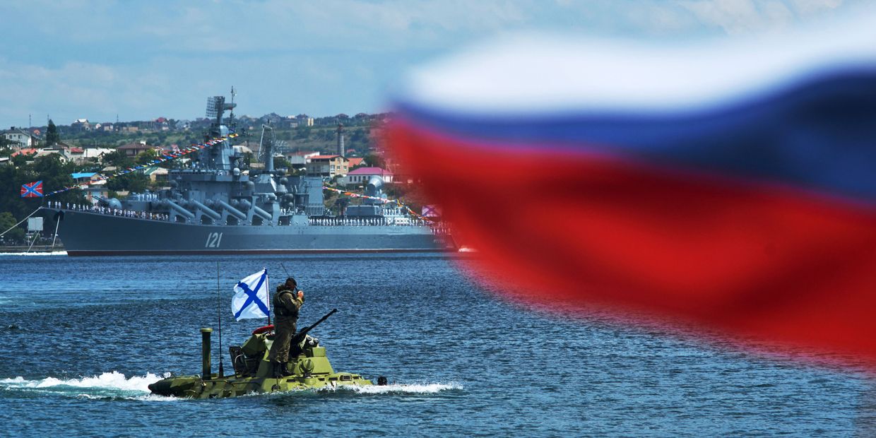 Репетиция парада ВМФ в Севастополе