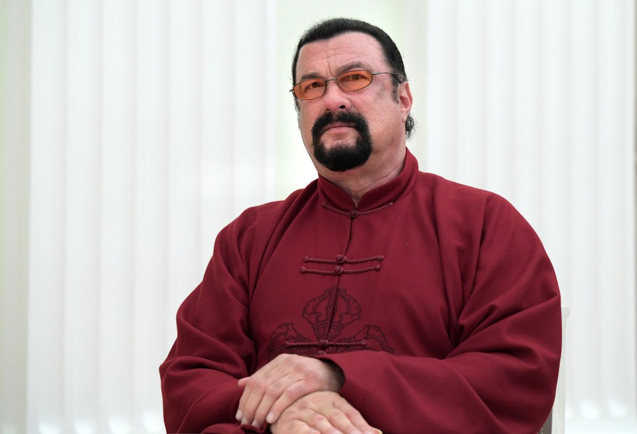Американский актёр Стивен Сигал