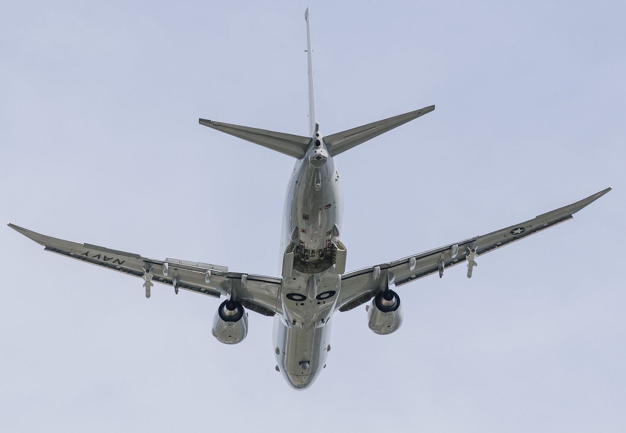 Противолодочный самолет P-8 Посейдон