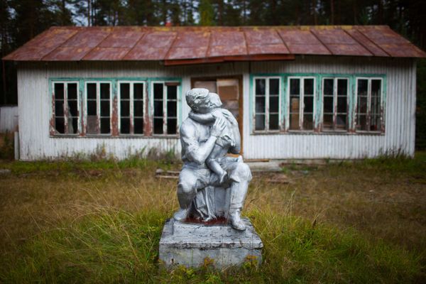 Заброшенный пионерский лагерь Космодром им. Юрия Гагарина