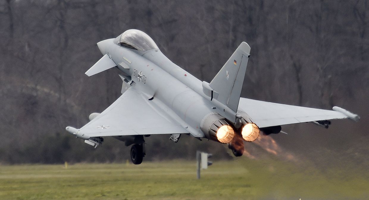 Истребитель Eurofighter Typhoon