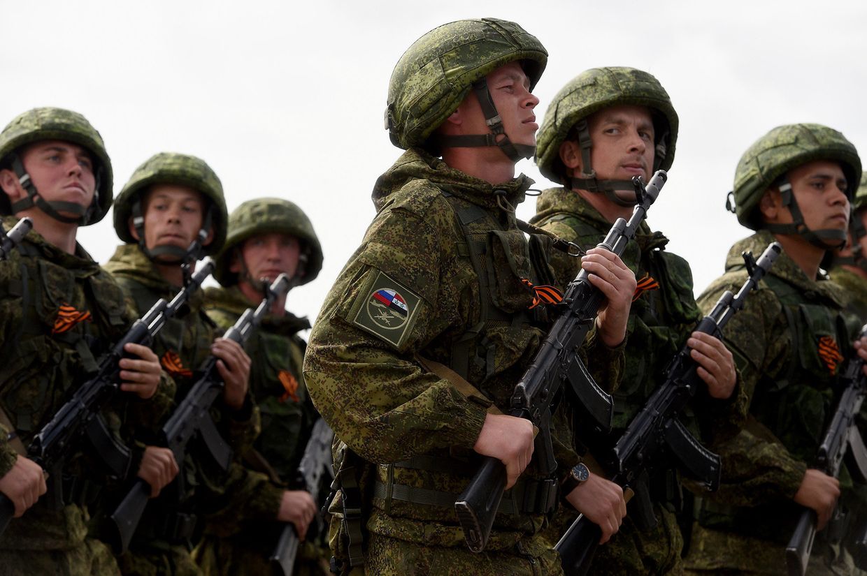 Российские солдаты на военной базе «Хмеймим»