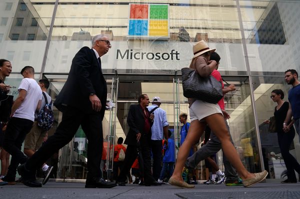 Магазин Microsoft в Нью-Йорке, США
