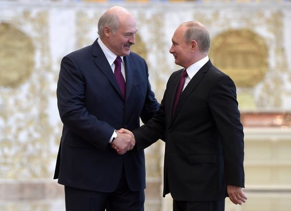 Рабочий визит президента РФ В. Путина в Белоруссию