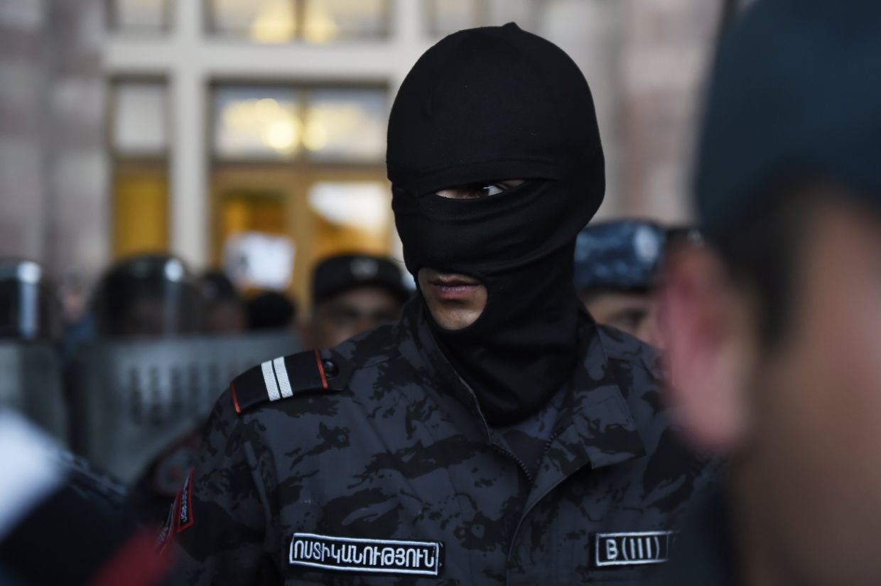 Акция протеста оппозиции в Ереване Акция протеста оппозиции в Ереване