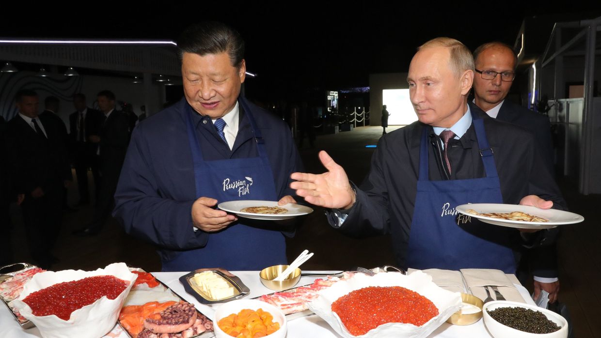 Рабочая поездка президента РФ В. Путина в Дальневосточный федеральный округ. День второй