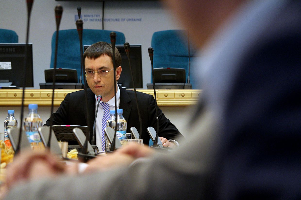 Министр инфраструктуры Украины Владимир Омелян