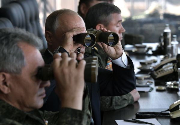 Рабочая поездка президента РФ В. Путина в Забайкальский край