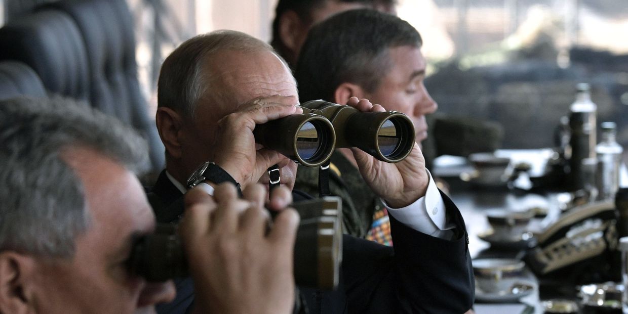 Рабочая поездка президента РФ В. Путина в Забайкальский край