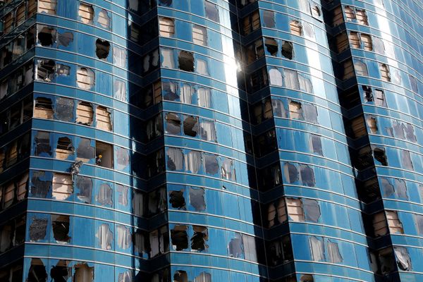 Последствия тайфуна Мангхут в Гонконге
